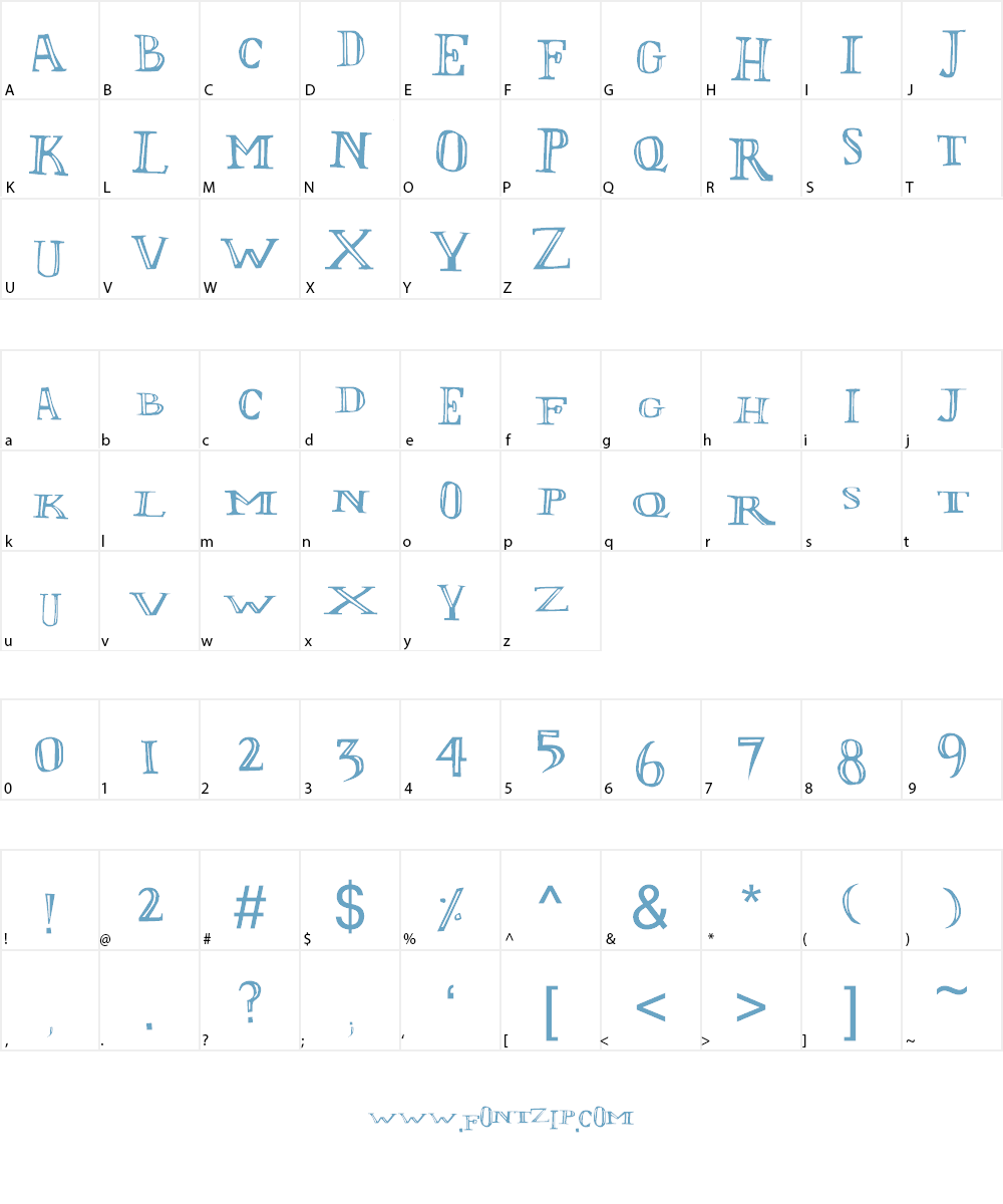 L'Olivier Font Character
